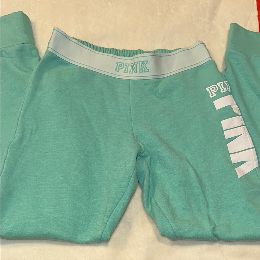 VS PINK - Teal Sweatpants Pajamas